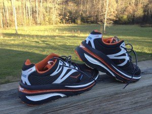 Running shoes at Singapore Physio Spine.
