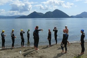 A Hong Kong triathlon team
