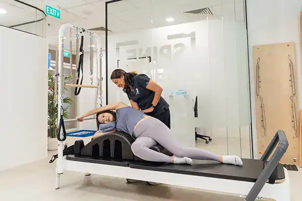 Physiotherapy session at Singapore Physo.