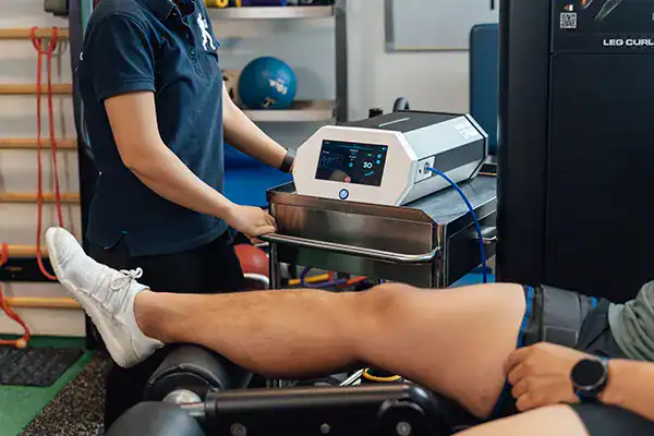 Physiotherapy treatment at Singapore Pel.