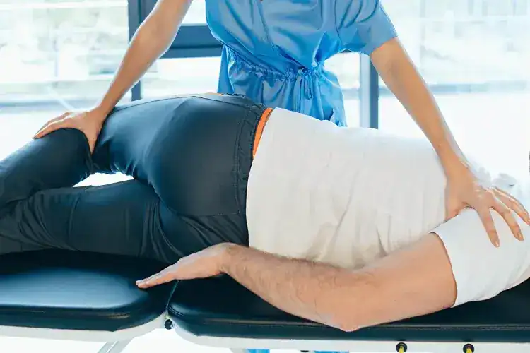Physiotherapy session at Singapore Phys.